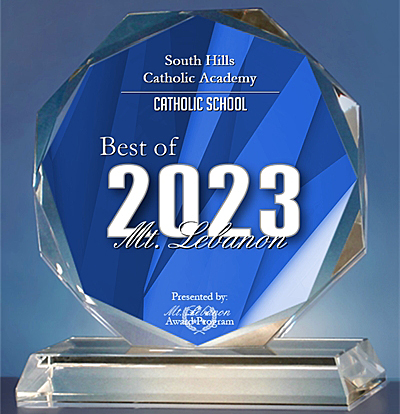 South Hills Catholic Academy Receives 2023 Best of Mt. Lebanon Award