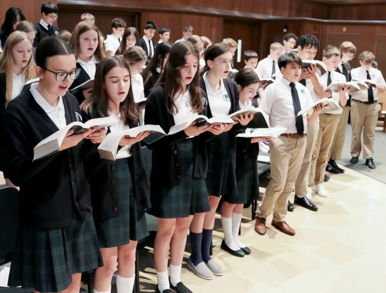 SHCA Schola Cantorum to Sing for Holy Father, Pope Francis